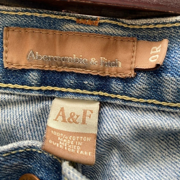 ABERCROMBIE & FITCH - Denim Cutoff Jorts - Picture 4 of 5